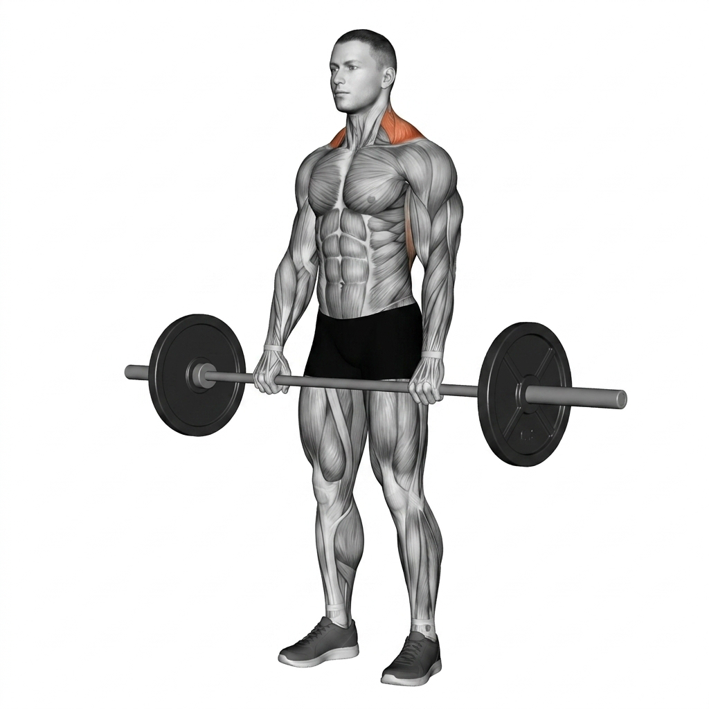 Barbell Shrugs