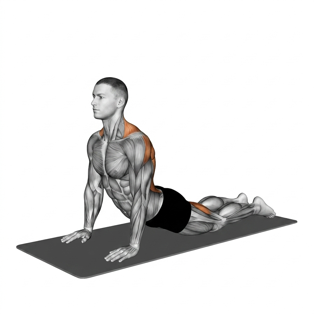 Cobra Yoga Pose Hold