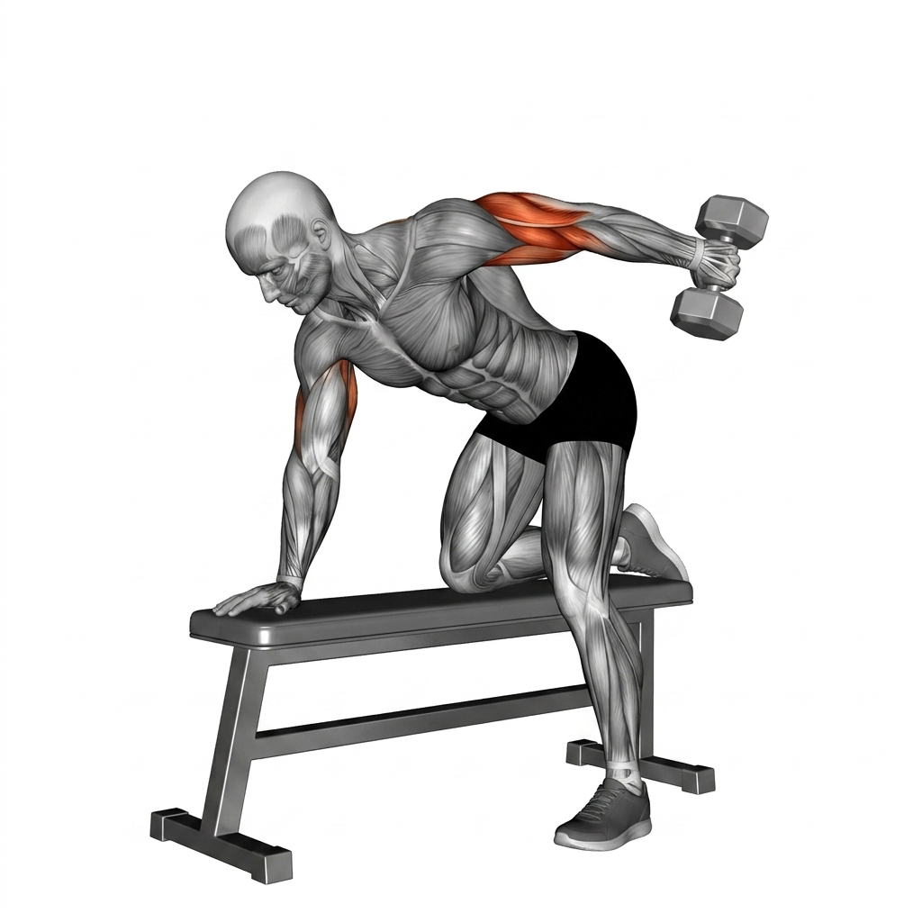 Dumbbell Kickback