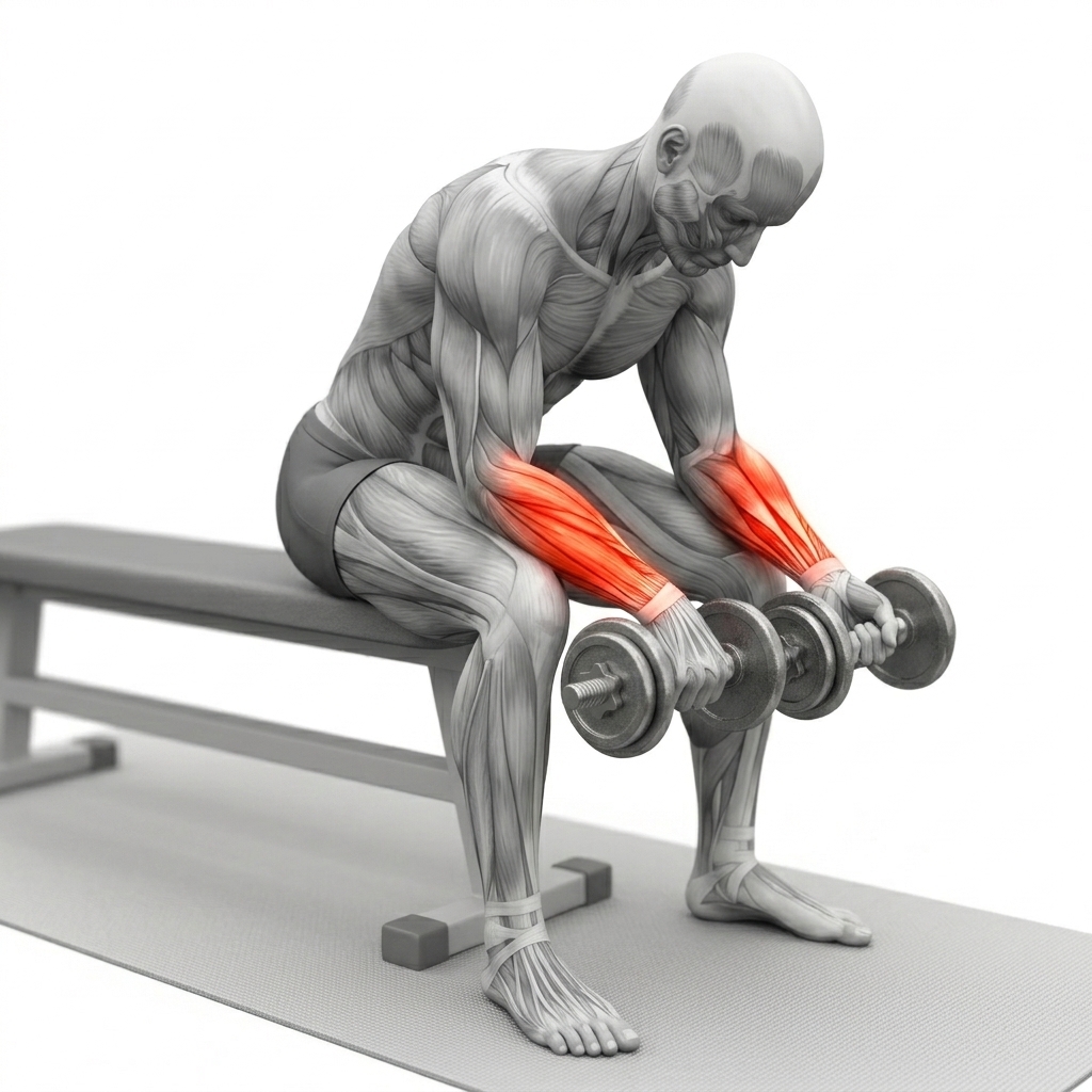 Dumbbell Reverse Wrist Curl