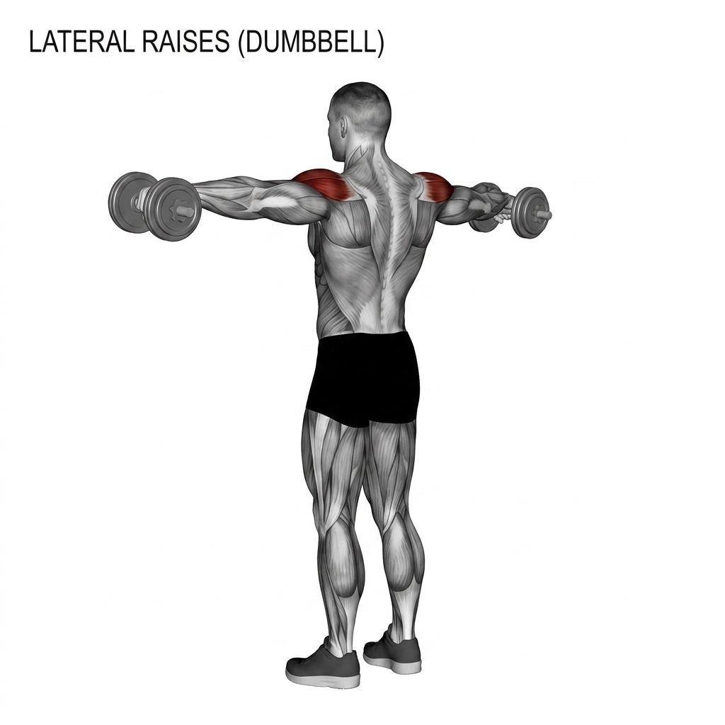 Lateral Raises (Dumbbell)