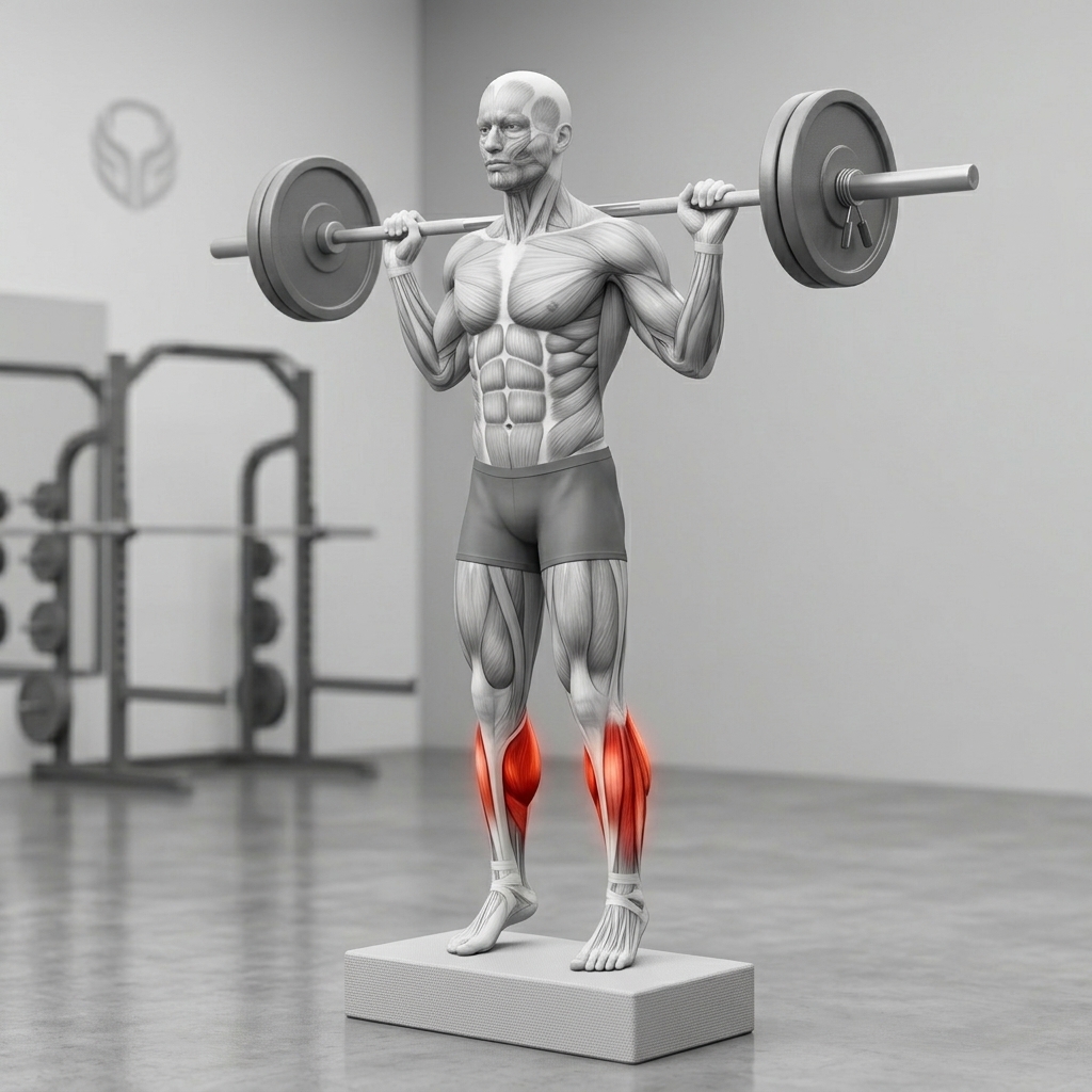 Standing Calf Raise (Barbell)
