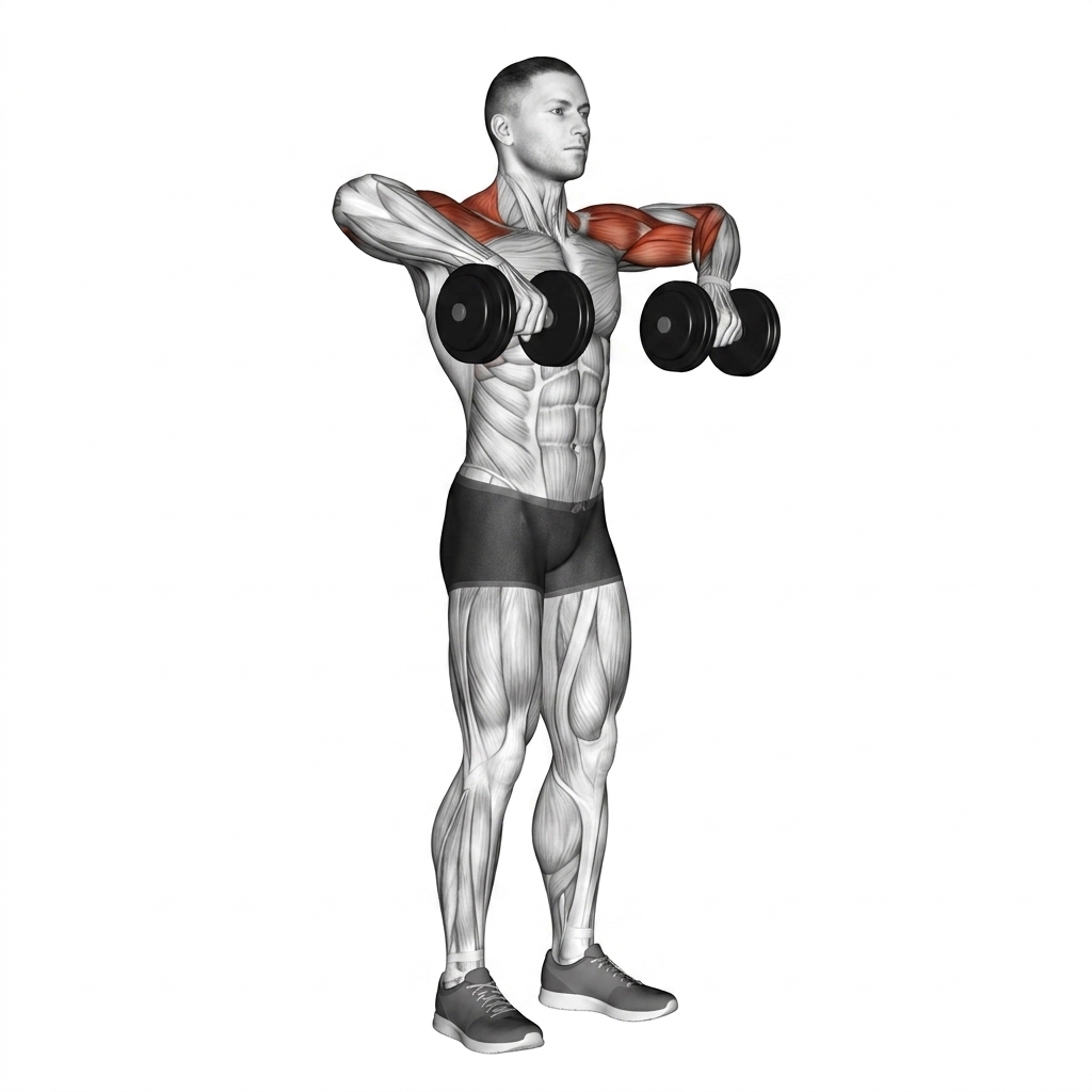 Upright Row (Dumbbell)