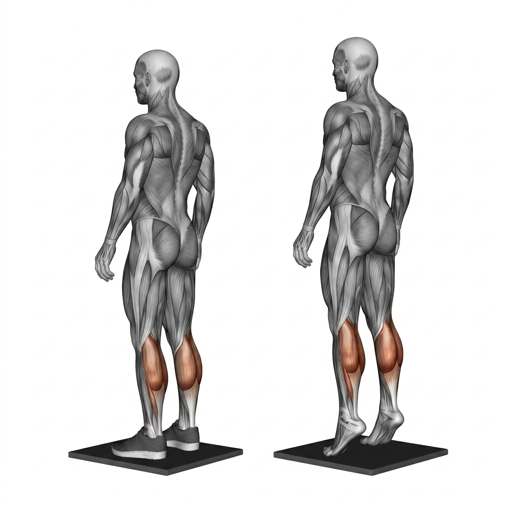 Bodyweight Standing Calf Raise