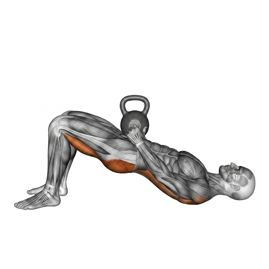Kettlebell Glute Bridge